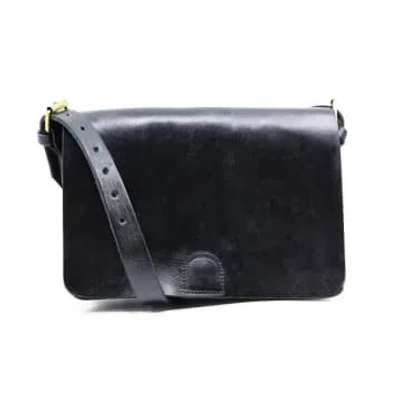 Atelier Marrakech Black Heidi Revisited Leather Handbag