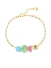 14K黄金 SUGAR POP 多宝石手链