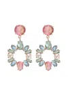 Atelier Mon Candy Cabana Drop Earrings In Multi