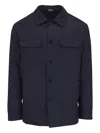 Atelier Munro Buttoned Pocket Jacket In Blue