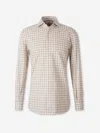 Atelier Munro Check Shirt In Brown