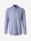 Atelier Munro Checked Shirt In Blue
