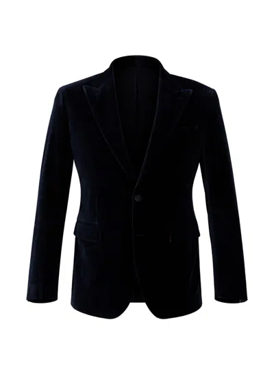 Atelier Munro Cotton Jacket In Blue