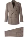 Atelier Munro Double-breasted Suit In 中性色