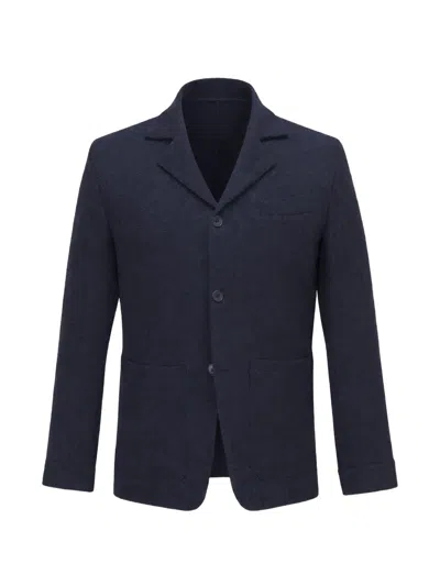 Atelier Munro Single-breasted Blazer In Blue