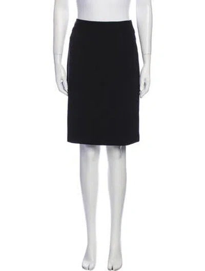 Pre-owned Atelier New York Knee-length Skirt In Black