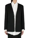 Atelier New York Single-breasted Blazer In Black