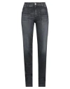 Atelier Notify Woman Jeans Black Size 26 Cotton, Elastane In Black