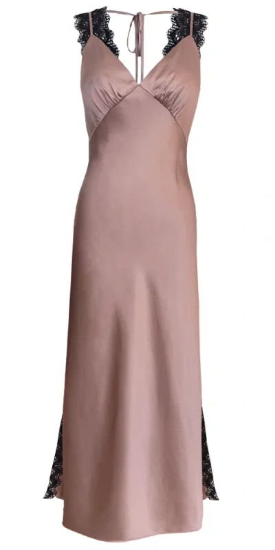 Atelier Nuisette The Starlette Dress In Brown