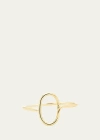 Atelier Paulin 18k Yellow Gold Alphabet Ring In O