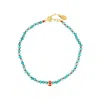 Atelier Petites Pierres Women's Blue / Gold Maui - Ankle Bracelet