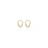 Atelier Petites Pierres Women's Gold Chin Chin - Dangle Earrings
