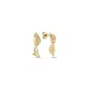 Atelier Petites Pierres Women's Gold Coi Studs - Earrings