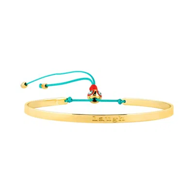 Atelier Petites Pierres Women's Gold Laugh - Cuff Bracelet