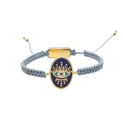 Atelier Petites Pierres Women's Gold Meridian - Evil Eye Bracelet