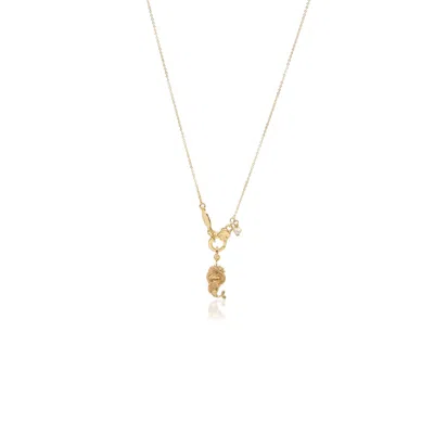 Atelier Petites Pierres Women's Gold / Rose Gold Ariel - Mermaid Necklace