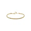 Atelier Petites Pierres Women's Gold / Rose Gold Basic Cuff - Thin Cuff Bracelet