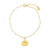 Atelier Petites Pierres Women's Gold / Rose Gold Koh Tao - Anklet