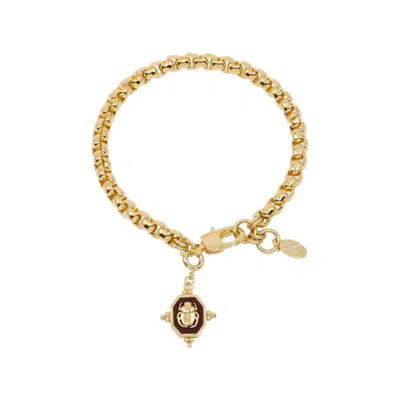 Atelier Petites Pierres Women's Gold / Rose Gold Pilar - Chain Bracelet