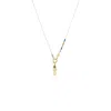 Atelier Petites Pierres Women's Gold / Rose Gold Seahorse - Charm Necklace
