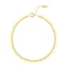 Atelier Petites Pierres Women's Gold / Rose Gold / Silver Dots - Minimalistic Coin Anklet