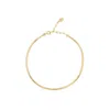Atelier Petites Pierres Women's Gold / Rose Gold The One - Wire Anklet