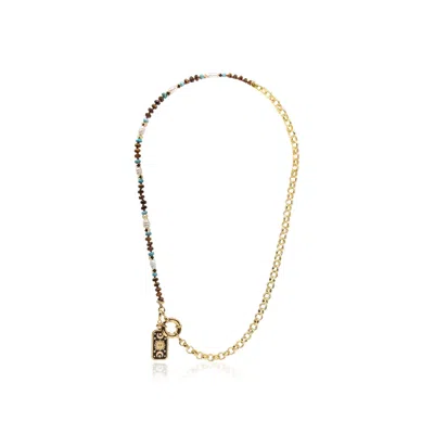 Atelier Petites Pierres Women's Gold Talisman - Pendant Necklace
