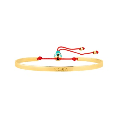 Atelier Petites Pierres Women's Gold Wish - Cuff Bracelet