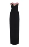 Atelier Prabal Gurung Sequined Gown In Black