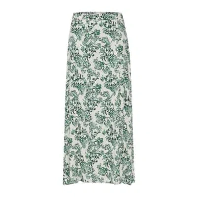 Atelier Rêve Rosie Pepper Green Flower Skirt