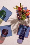 Atelier Saucier Cocktail Napkin Set In Blue At Urban Outfitters