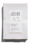 Atelier Saucier Cream Set Of 4 Napkins In Cream