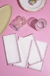 Atelier Saucier Frill Trim Napkin Set In Enchanted Twill At Urban Outfitters