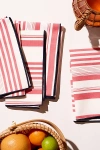 Atelier Saucier Patterned Napkin Set In Pink At Urban Outfitters
