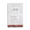 Atelier Saucier Rainbow Burlap Napkins, Set Of 4 In White