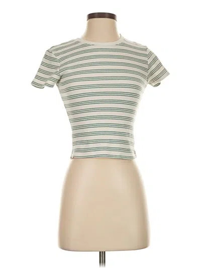 Pre-owned Atelier Short Sleeve Turtleneck In White