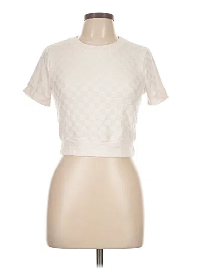 Pre-owned Atelier Short Sleeve Turtleneck In White