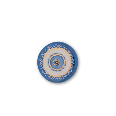 Atelier Simi Gold / Blue Handmade Gold Decorated Ceramic Evil Eye