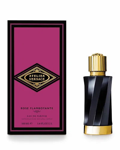 Atelier Versace Rose Flamboyante Eau De Parfum 3.4 Oz.