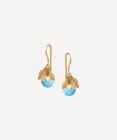 Atelier Vm 18ct Gold Sissi Turquoise Earring