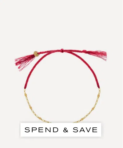 Atelier Vm 18ct Gold Tea Ovale Chain Bracelet