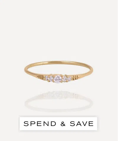 Atelier Vm 18ct Gold Valentina Five-stone Diamond Ring