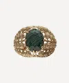 Atelier Vm 9ct Gold Cenerentola Malachite Ring