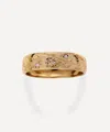 Atelier Vm 9ct Gold English Rose Diamond Ring