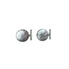 Atelier Zelmira Men's Silver / Neutrals Killary Cufflinks