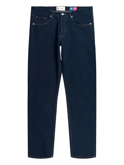 Ateliers De Nimes Cotton Jeans In Blue