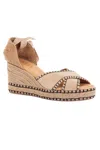 Ateliers Palma Espadrille In Camel In Brown