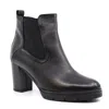 Ateliers Women's Ruby Heeled Ankle Boot In Black In Black