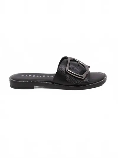 Ateliers Women's Bali Sandal In Black