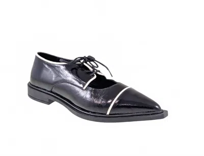 Ateliers Women's Carolina Flats In Black In Animal Print